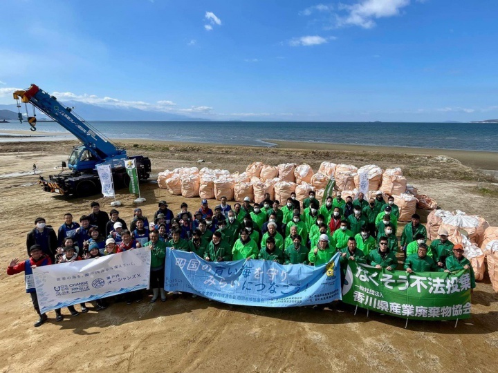 香川県三豊市　海ごみホットスポット