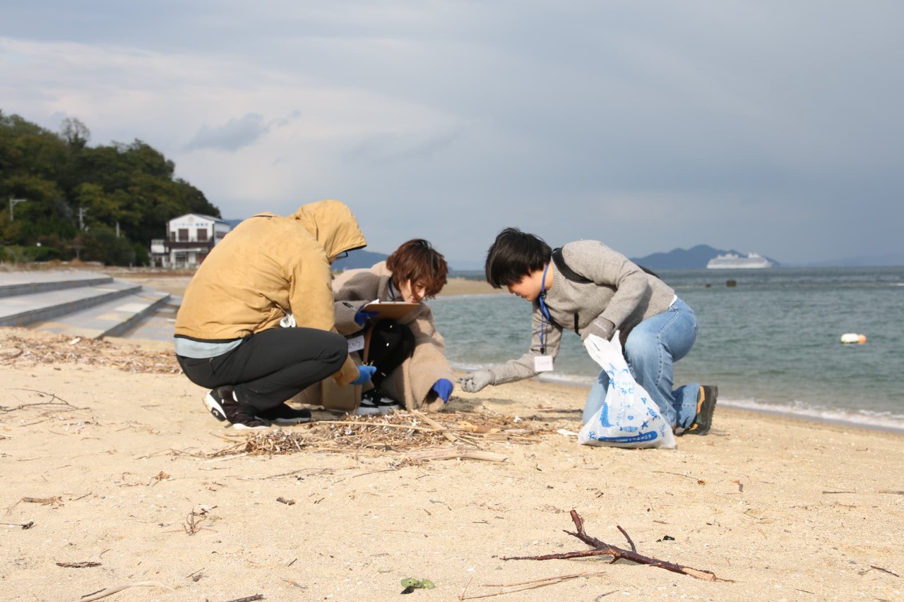 企業のCSR 海ごみ問題を学ぶ活動