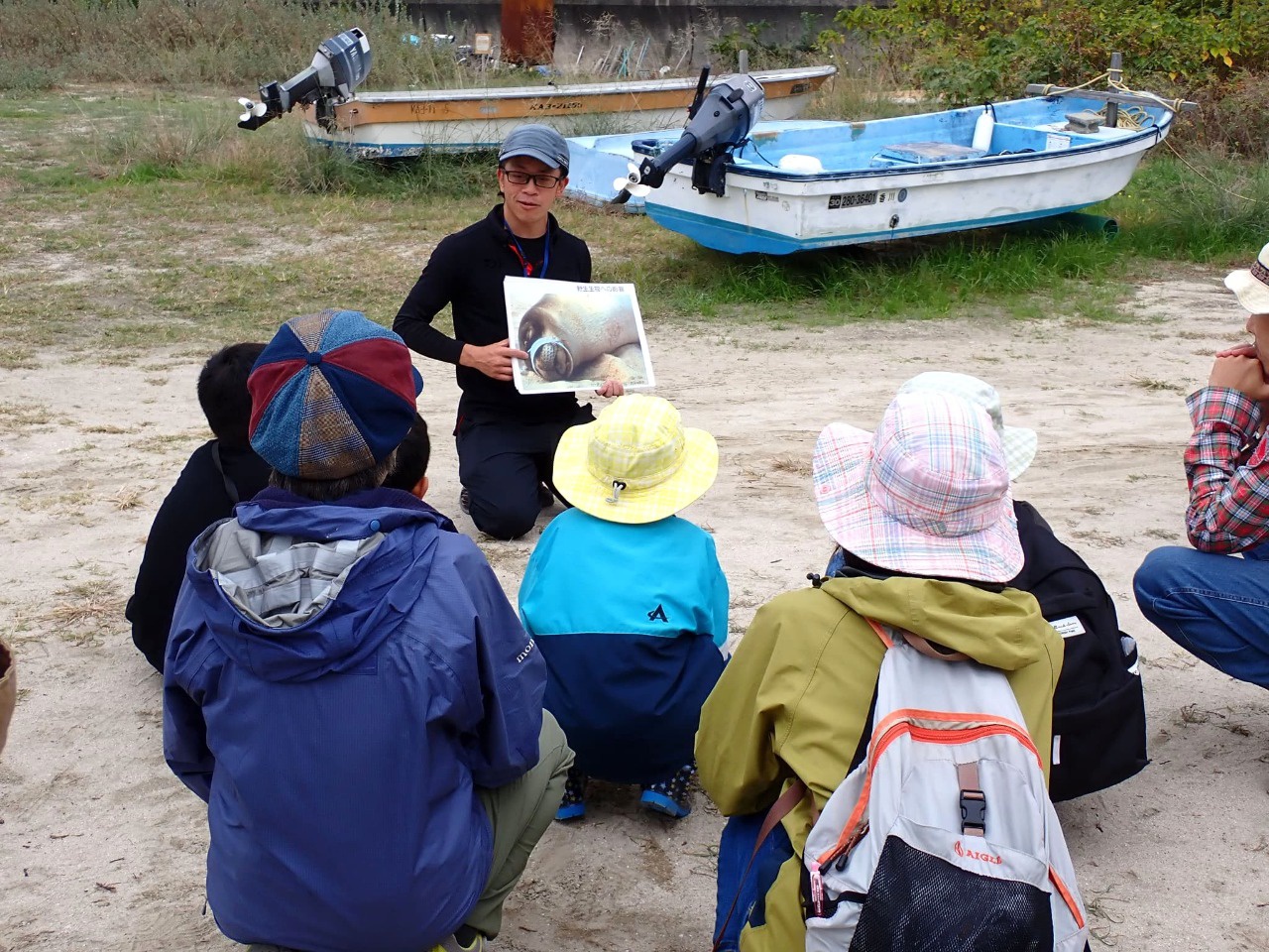 企業のCSR 海ごみ問題を学ぶ活動